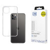 Funda transparente 3MK Clear Case para Apple iPhone 11 Pro Max, transparente