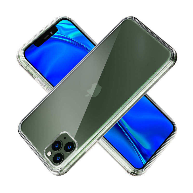 Funda transparente 3MK Clear Case para Apple iPhone 11 Pro Max, transparente