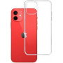 Funda transparente 3MK Clear Case para Apple iPhone 12 mini, transparente