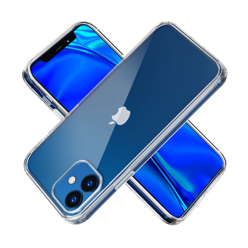 Funda transparente 3MK Clear Case para Apple iPhone 12 mini, transparente