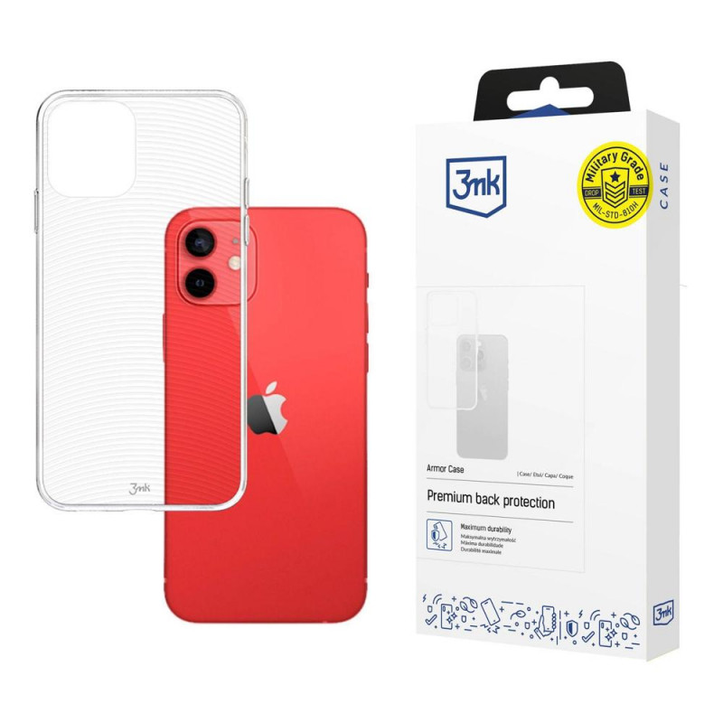 Funda 3MK Armor Case para Apple iPhone 12 mini