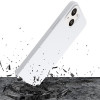 Funda de silicona 3MK Hardy Case MagSafe para Apple iPhone 14 Plus / 15 Plus, blanca