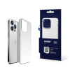 Funda de silicona 3MK Hardy Case MagSafe para Apple iPhone 14 Pro Max, blanca