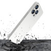 Funda de silicona 3MK Hardy Case MagSafe para Apple iPhone 14 Pro Max, blanca
