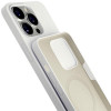 Funda de silicona 3MK Hardy Case MagSafe para Apple iPhone 14 Pro Max, blanca