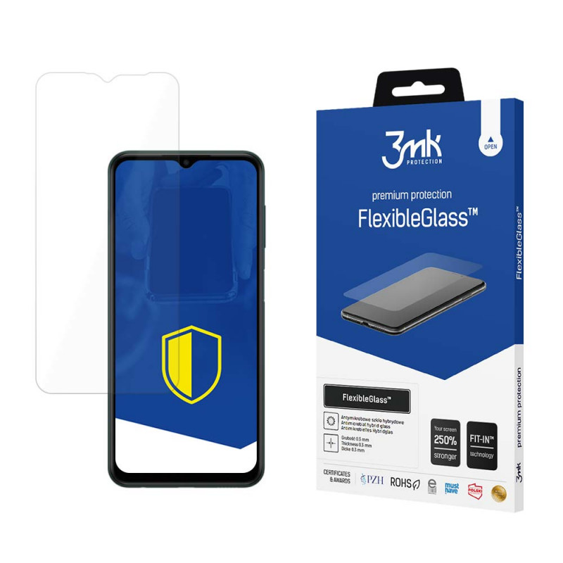 Protector de pantalla de vidrio híbrido 3MK FlexibleGlass para Samsung Galaxy M13 5G