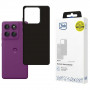 Funda 3MK Matt Case para Motorola Edge 60 Pro, negro mate