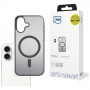 Funda 3MK Frosty MagCase para Apple iPhone 17, negra