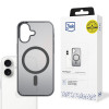 Funda 3MK Frosty MagCase para Apple iPhone 17, negra