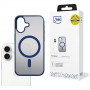 Funda 3MK Frosty MagCase para Apple iPhone 17, azul