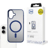Funda 3MK Frosty MagCase para Apple iPhone 17, azul