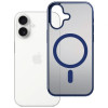 Funda 3MK Frosty MagCase para Apple iPhone 17, azul