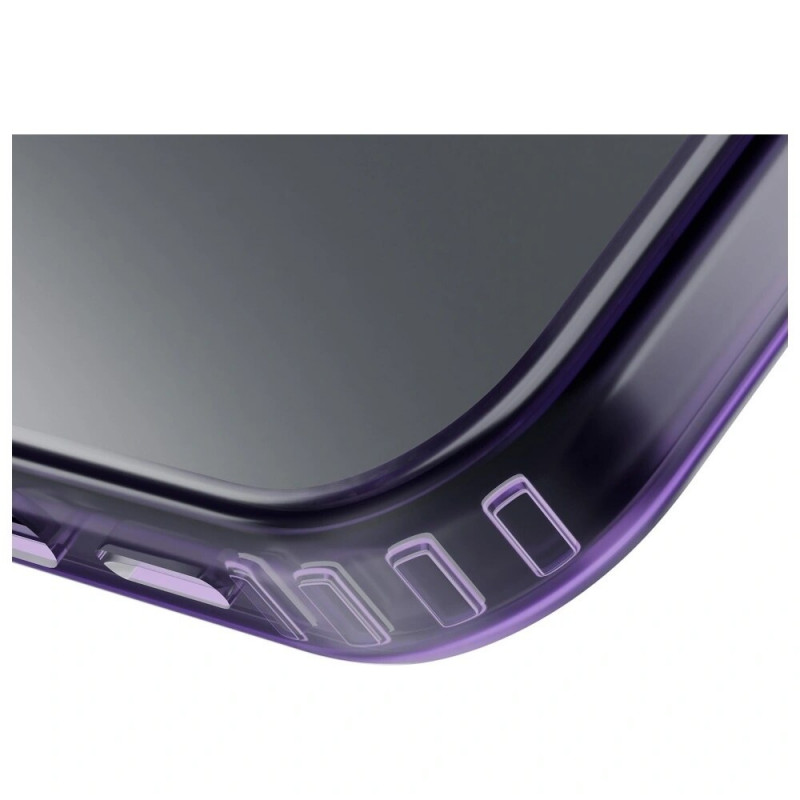 Funda 3MK Frosty MagCase para Apple iPhone 17, morada