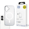 Funda 3MK Frosty MagCase para Apple iPhone 17, blanca