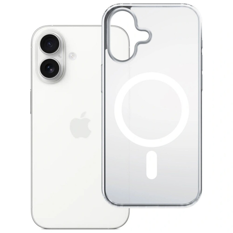 Funda 3MK Frosty MagCase para Apple iPhone 17, blanca