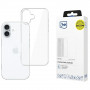 Funda transparente 3MK Clear Case para Apple iPhone 17, transparente