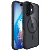 Funda 3MK Satin Armor MagCase para Apple iPhone 17, negra