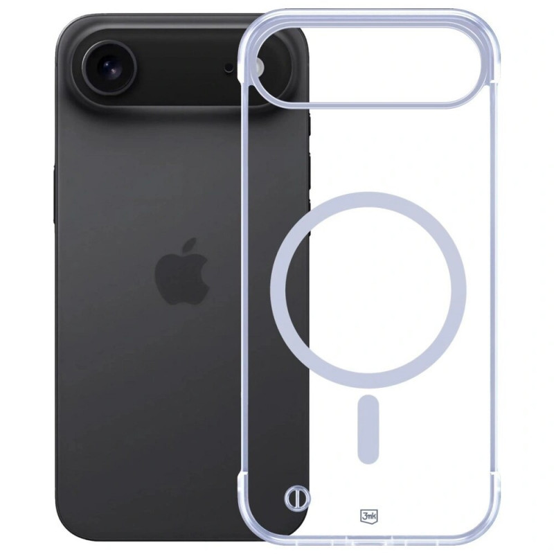Funda 3MK Just20g MagCase para Apple iPhone Air, transparente