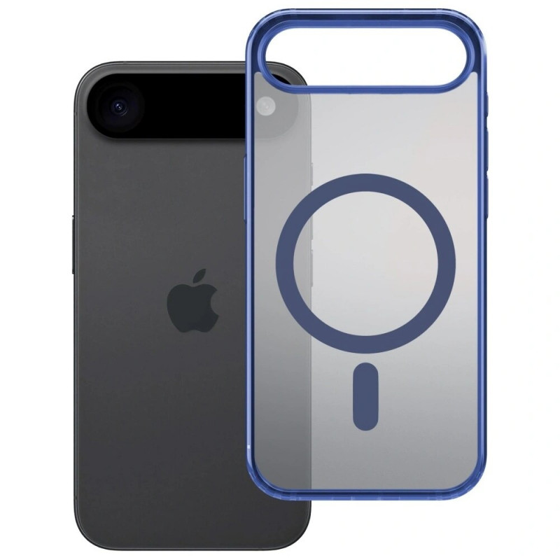 Funda 3MK Frosty MagCase para Apple iPhone Air, azul