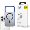 Funda 3MK Frosty MagCase para Apple iPhone 17 Pro, azul