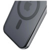 Funda 3MK Frosty MagCase para Apple iPhone 17 Pro, negra