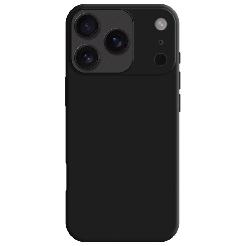 Funda 3MK Matt Case Pro para Apple iPhone 17 Pro, negro mate