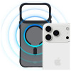 Funda 3MK Smoke Matt MagCase para Apple iPhone 17 Pro, negra
