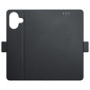 Funda cartera 3MK para Apple iPhone 17, negra