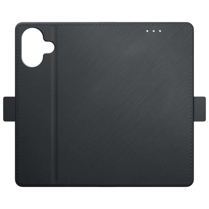 Funda cartera 3MK para Apple iPhone 17, negra
