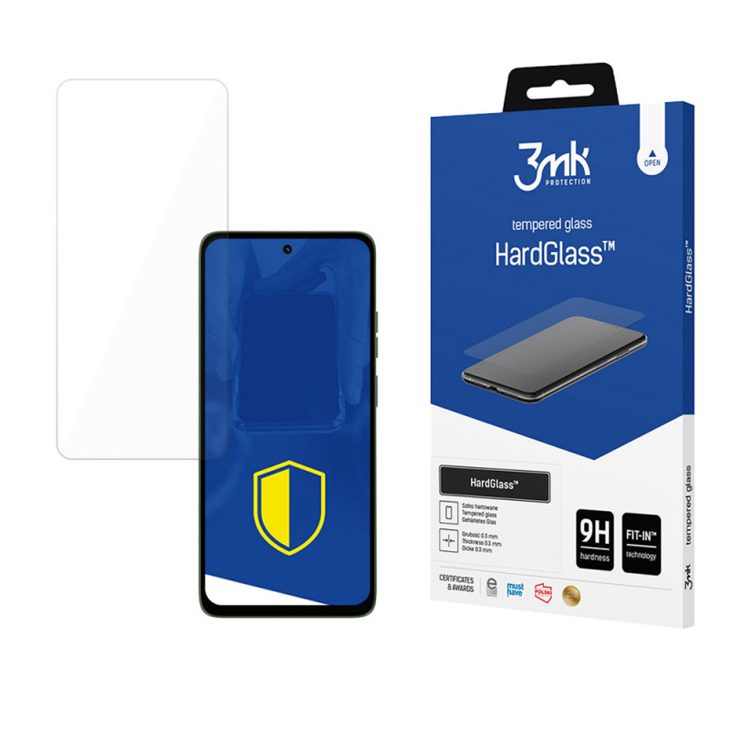 Protector de pantalla de cristal templado 3MK HardGlass para Motorola Moto G56