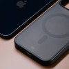 Funda 3MK Smoke Matt MagCase para Apple iPhone Air, negra