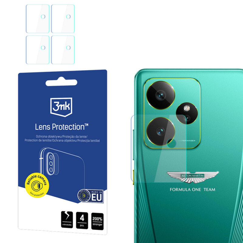 Protector de lente de cámara 3MK Lens Protection para Realme GT 7 (4 uds.)