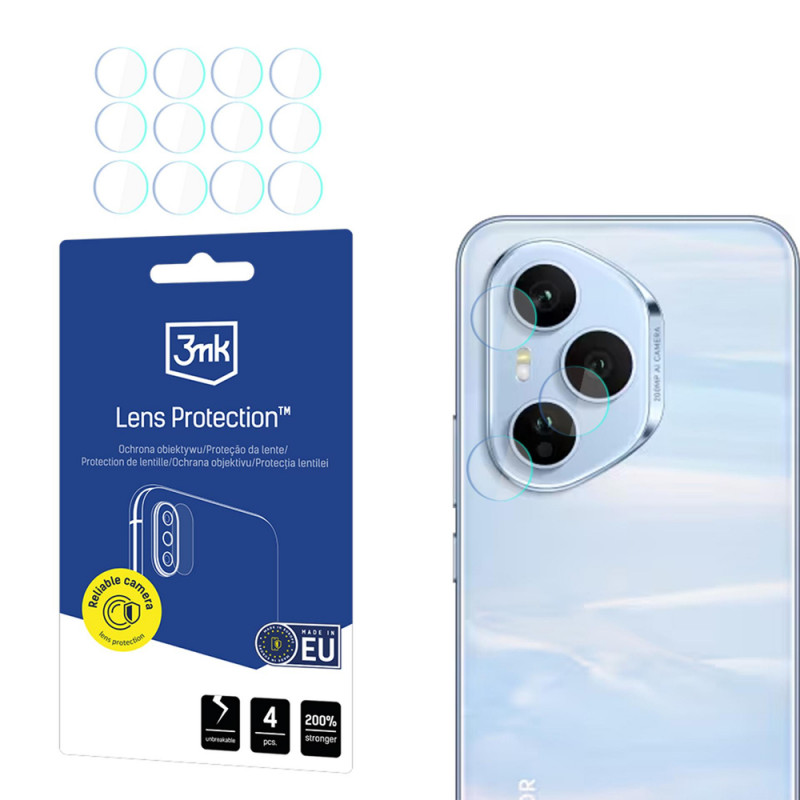 Protector de lente de cámara 3MK Lens Protection para Honor 400 Pro (4 uds.)