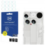 Protector de lente de cámara 3MK Lens Protection para Nothing Phone (3) (4 uds.)
