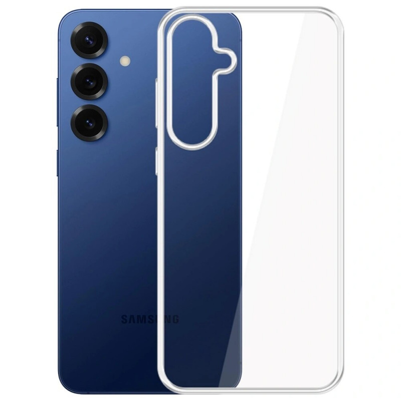Funda 3MK Clear Case para Samsung Galaxy S25 FE, transparente