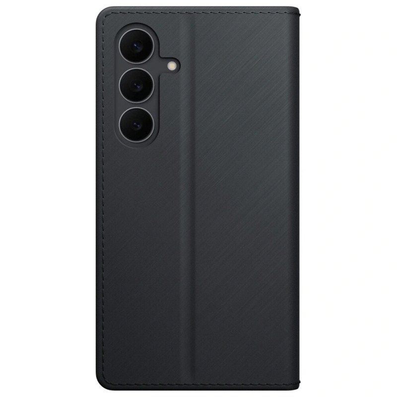 Funda tipo cartera 3MK para Samsung Galaxy S25 FE, negra