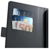 Funda tipo cartera 3MK para Samsung Galaxy S25 FE, negra