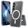 Funda 3MK Armor MagCase para Samsung Galaxy S25 FE, transparente