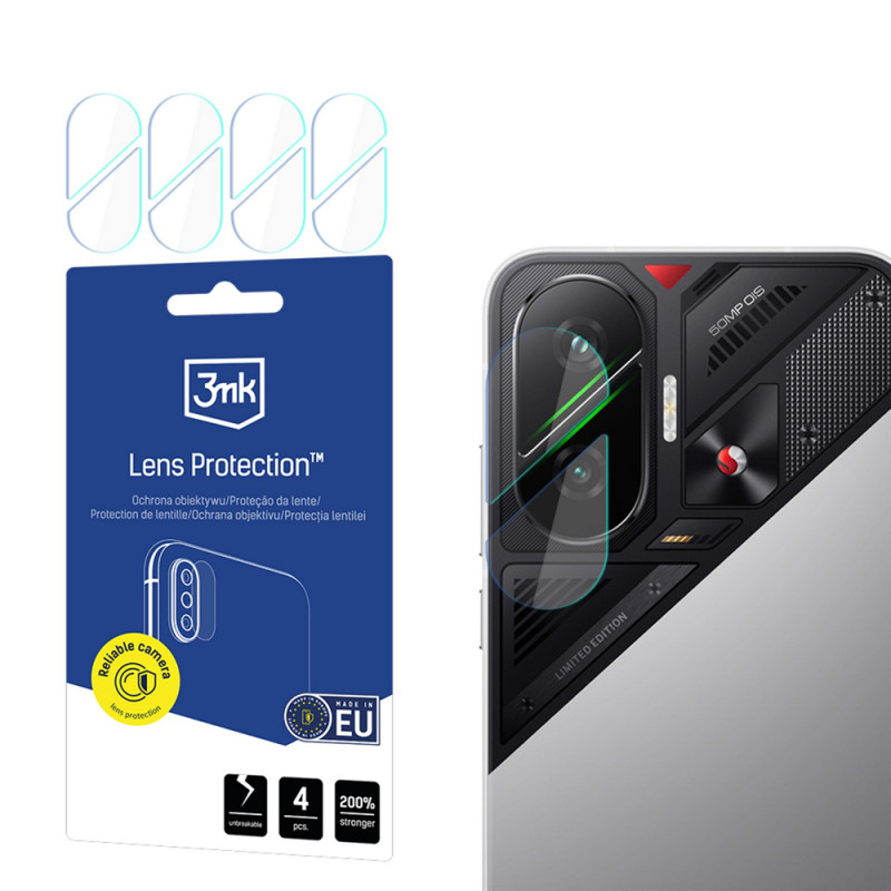 Protector de lente de cámara 3MK Lens Protection para Xiaomi Poco F7 (4 uds.)