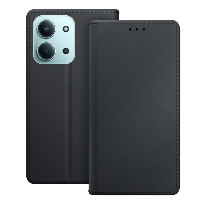 Funda tipo cartera 3MK para Redmi 15C 4G / 5G (171 mm) / Poco C85 4G, negra