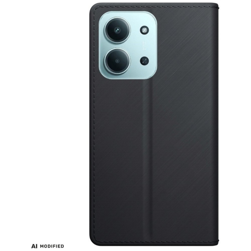 Funda tipo cartera 3MK para Redmi 15C 4G / 5G (171 mm) / Poco C85 4G, negra