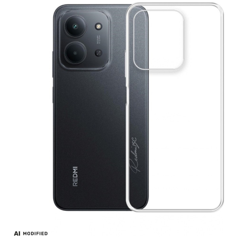 Funda 3MK Clear Case para Redmi 15C 4G / 5G (171 mm) / Poco C85 4G, transparente