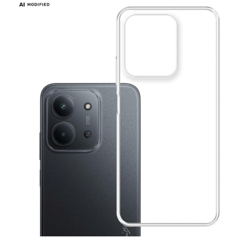 Funda 3MK Clear Case para Redmi 15C 4G / 5G (171 mm) / Poco C85 4G, transparente