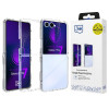 Funda 3MK Armor para Samsung Galaxy Z Flip7, Transparente