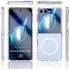 Funda 3MK Armor MagCase para Samsung Galaxy Z Flip7, transparente