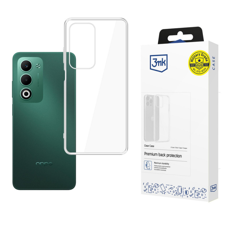 Funda transparente 3MK Clear Case para Oppo A5 5G / A5 4G / A5M