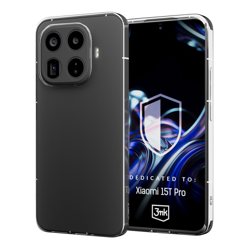 Funda transparente 3MK Clear Case para Xiaomi 15T Pro 5G