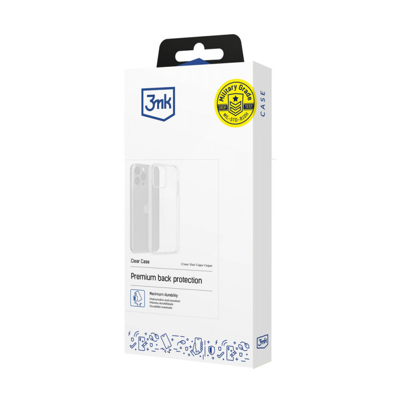 Funda transparente 3MK Clear Case para Xiaomi 15T Pro 5G
