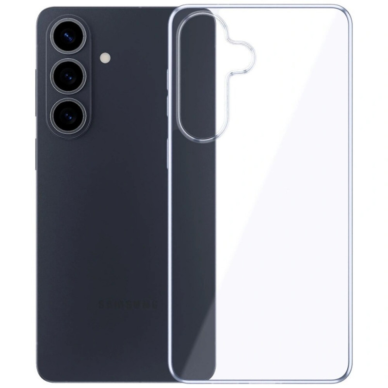 Funda transparente 3MK Clear Case para Samsung Galaxy S26, transparente