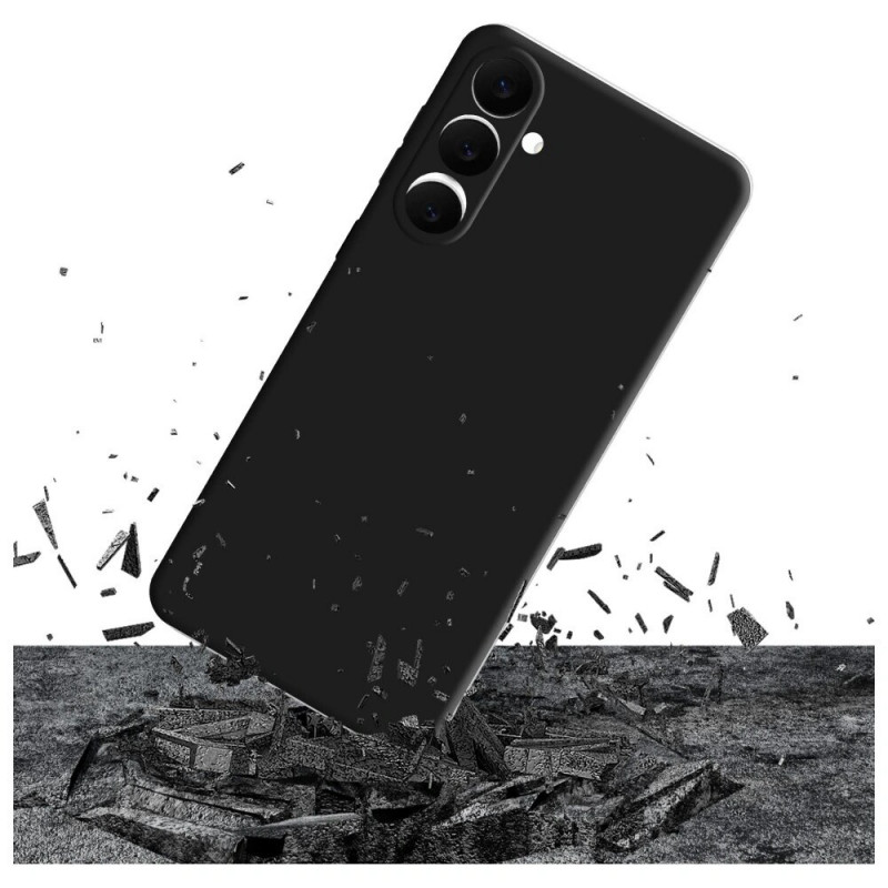Funda 3MK Matt Case Pro para Samsung Galaxy S25 FE, negra